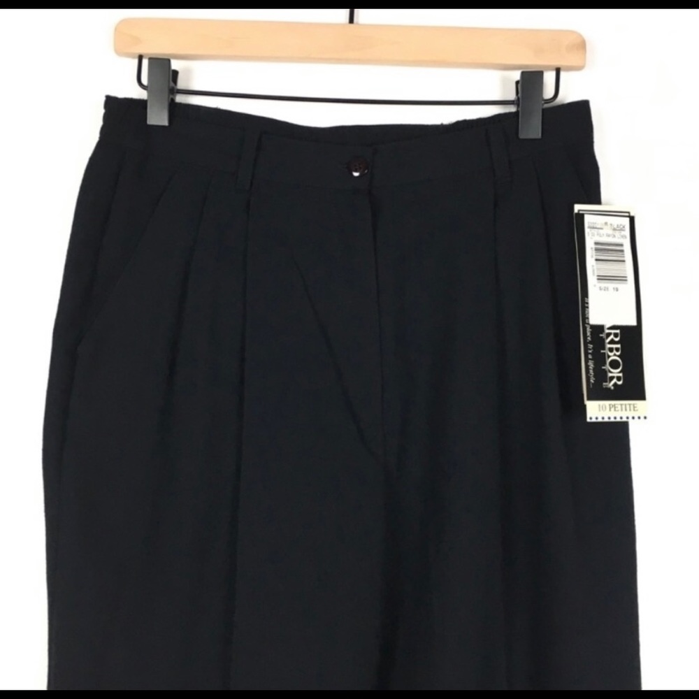 Sag Harbor Pants Average Petite Solid Size 10p - image 2